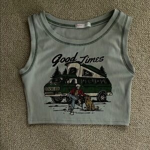 Women’s Sleeveless Top - Green